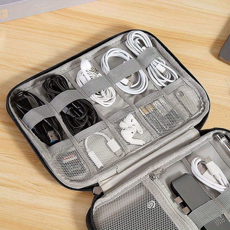 1pc Cable Organizer Case Multi - Tech Accessories Travel Organizer Pouch recension och pris