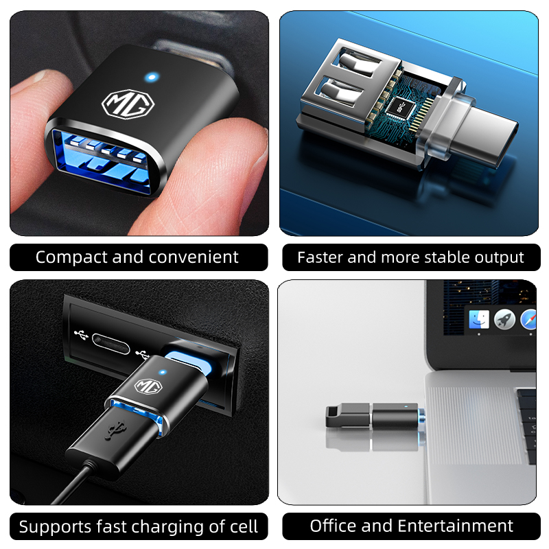 Car LED Type C To USB 3.0 Adap - Tech Car Accessories recension och pris