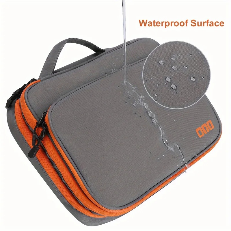 Multi-Layer Electronic Organiz - Tech Accessories Case recension och pris