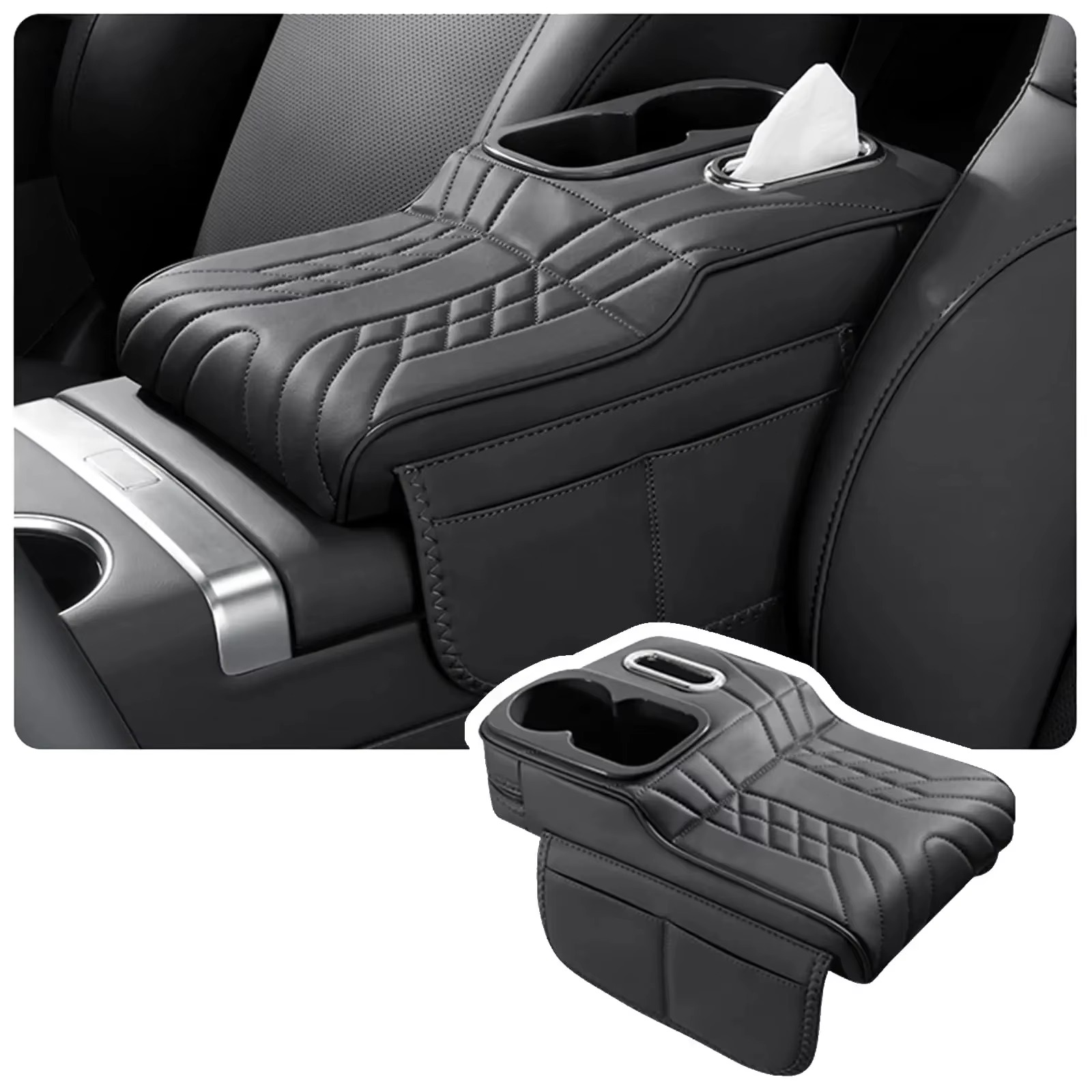 Car Armrest Box Heightening Pa - Tech Car Accessories recension och pris